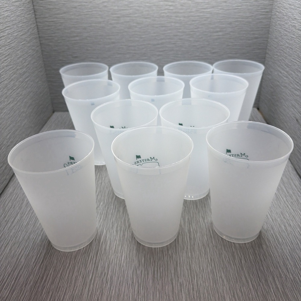 Masters‎ Tournament 2026 Set of 12 Souvenir Cups Augusta National Golf New - Picture 6 of 8